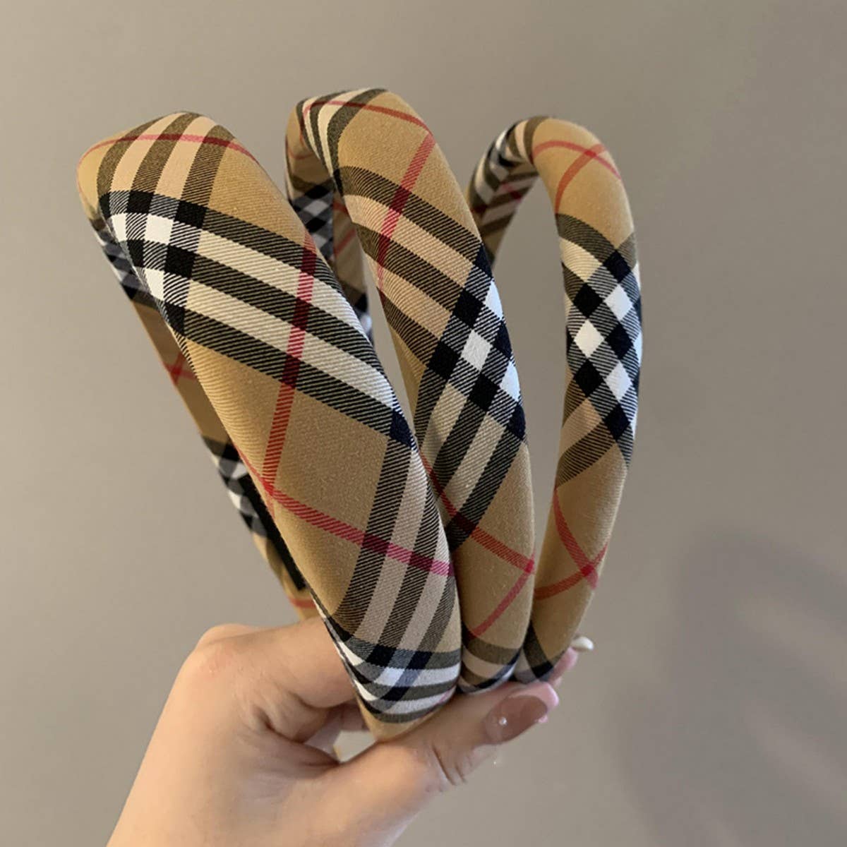 Burberry Inspired Medium Headband