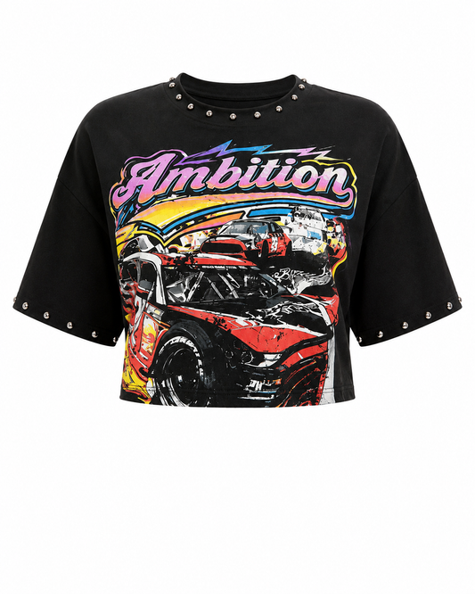 Ambition Racing Crop Tee