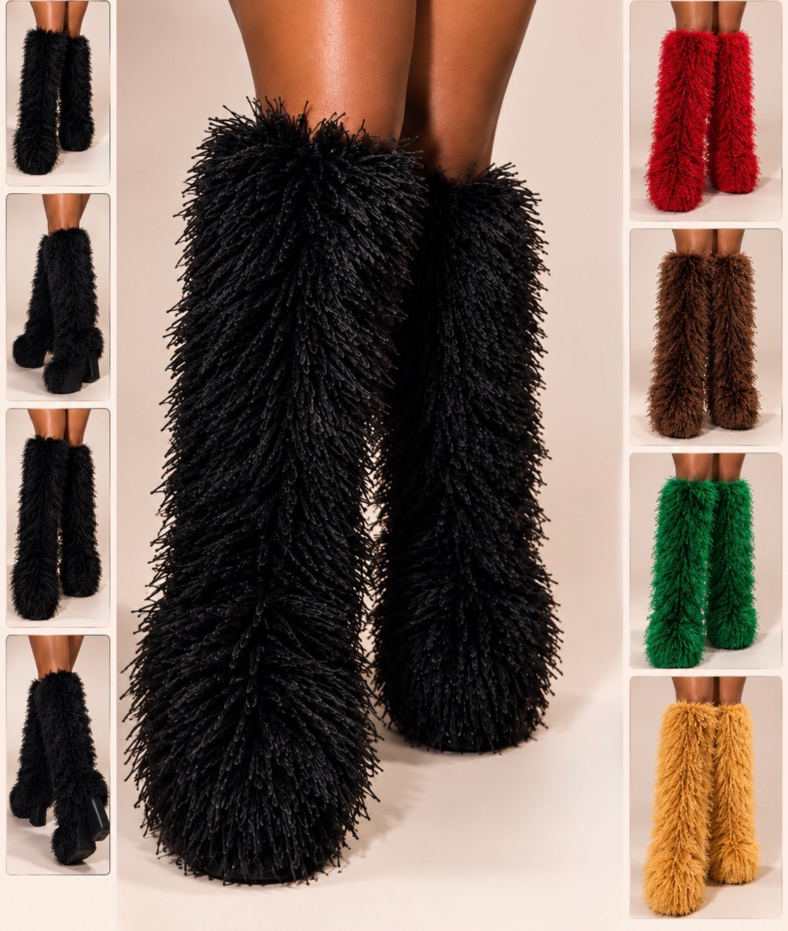 Main Character Fur Boots