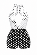 Dot Me Down Romper