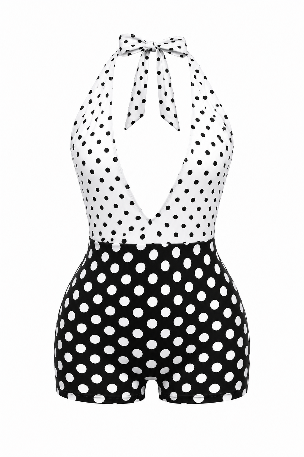 Dot Me Down Romper