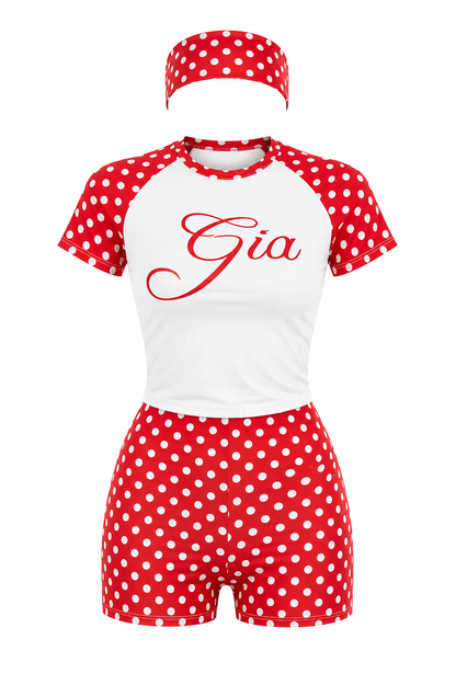 Gia: Cherry Dot Set 🍒